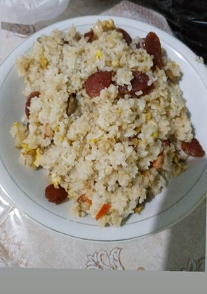 Foto resep Nasi goreng lap chiong (dkk)
