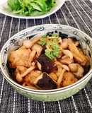 Đậu phụ kho nấm