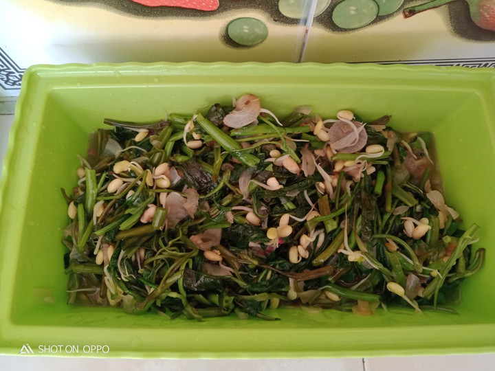 Resep Tumis kangkung cambah Anti Gagal