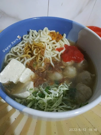 Cara Gampang Membuat Resep 53. Baso kuah yang Bikin Ngiler Anti Ribet, Mantap Sekali