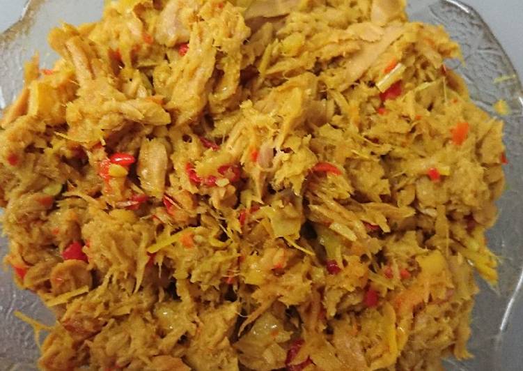 Cara Gampang Membuat Tuna bumbu betutu yang Lezat