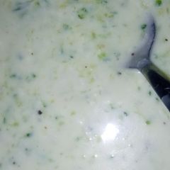 A picture of Cucumber Raita.