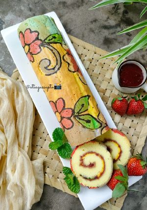 Foto resep Batik Cake versi Oven (617)