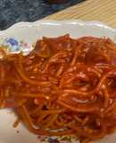 Spaghetti a la asesina