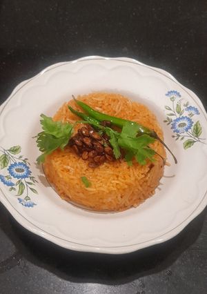 A picture of Watermelon seeds rice.