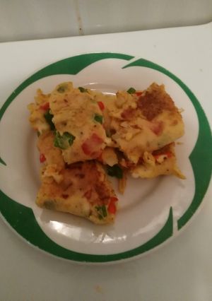 Foto principal de Tortilla enrollada con verduras