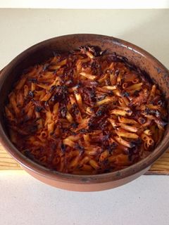 Una foto de Macarrones al horno