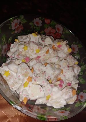 A picture of Cream Fruit Salad.