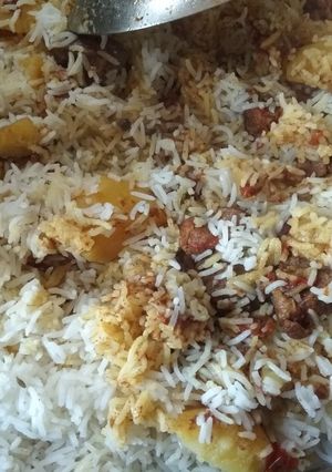 عکسی از دستور بریانی گوشت