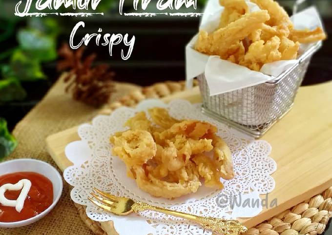 Jamur Tiram Crispy (Kriuk kres kres)