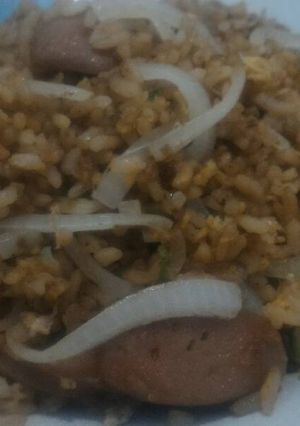 Foto resep Nasi goreng bawang bombay