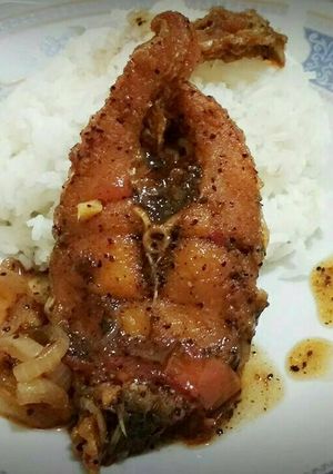 Foto resep Gurame lada hitam
