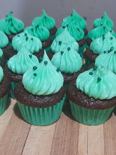 Una foto de Frosting para cupcake