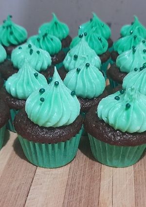 Una foto de Frosting para cupcake