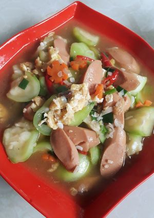 Foto resep Tumis Gambas Saos Tiram