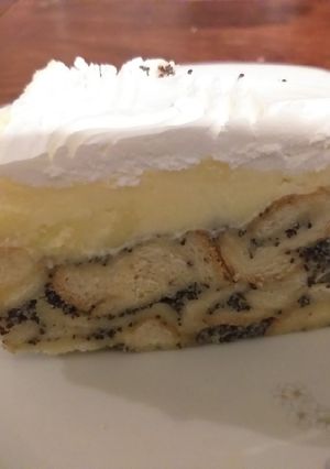 Mákos guba torta recept fotója