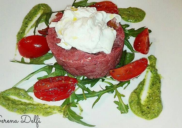 Tartare tricolore