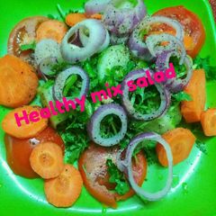 Healthy mix salad A picture of Healthy mix salad.