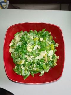 Foto resep Tumis buncis telor simpel