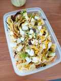 Ensalada de pasta con vinagreta
