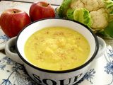 Blumenkohl - Apfel - Suppe