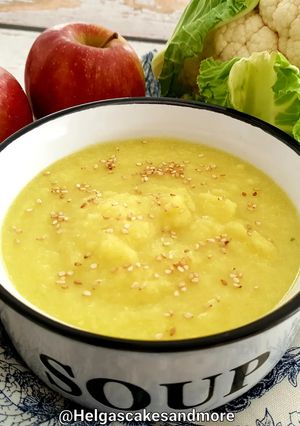 Blumenkohl - Apfel - Suppe Rezepthauptbild