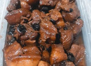 Foto resep Babi kecap tausi