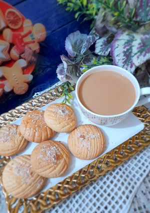 A picture of Turkish cookies.