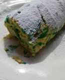Jelly roll de crema de limón