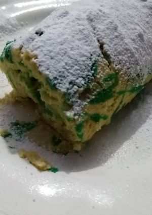 Una foto de Jelly roll de crema de limón
