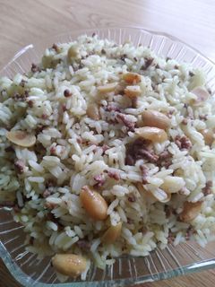 صورة لوصفة رز على لحمة