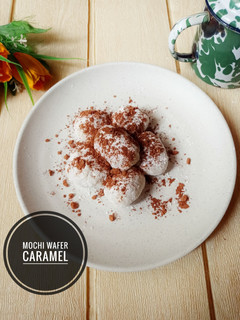 Foto resep Mochi Wafer Caramel