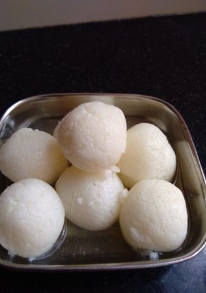 A picture of Rasgulla.