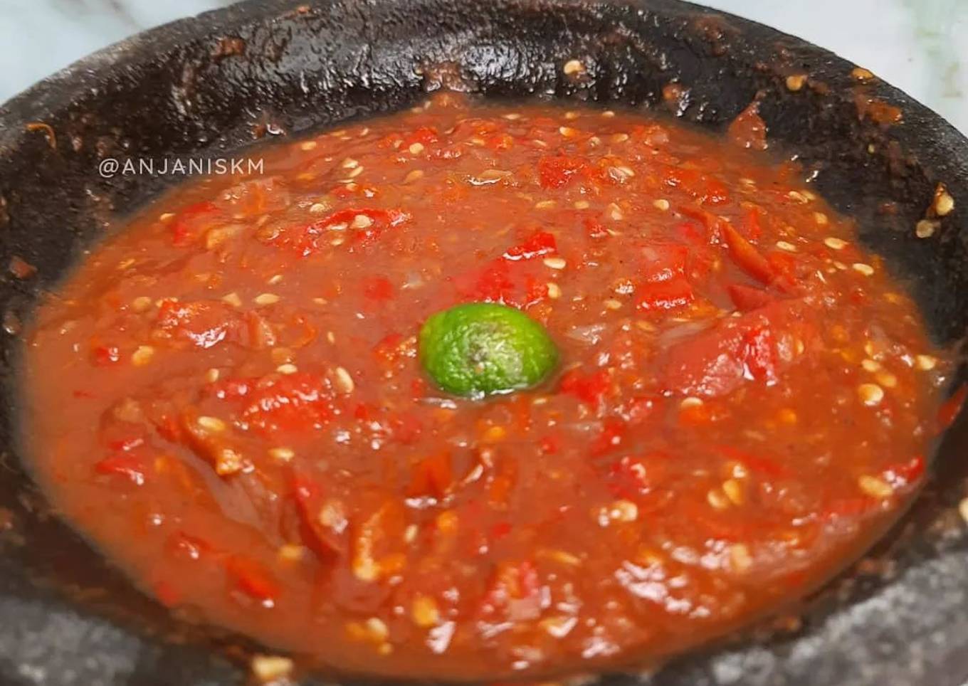 Sambel Terasi (Teman Sayur Asem)
