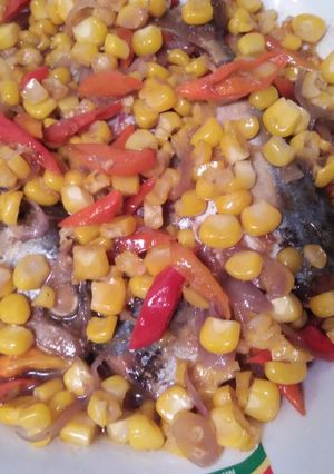 Foto resep Tim peda jagung pedas