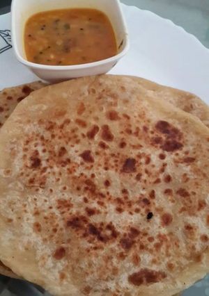 A picture of Puranpoli.