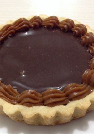 Una foto de Tarta de chocolate y dulce de leche