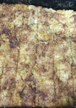 Una foto de Torta de manzana judia