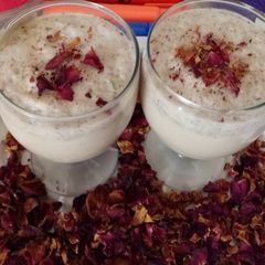 A picture of Gulkand Rose Thandai.