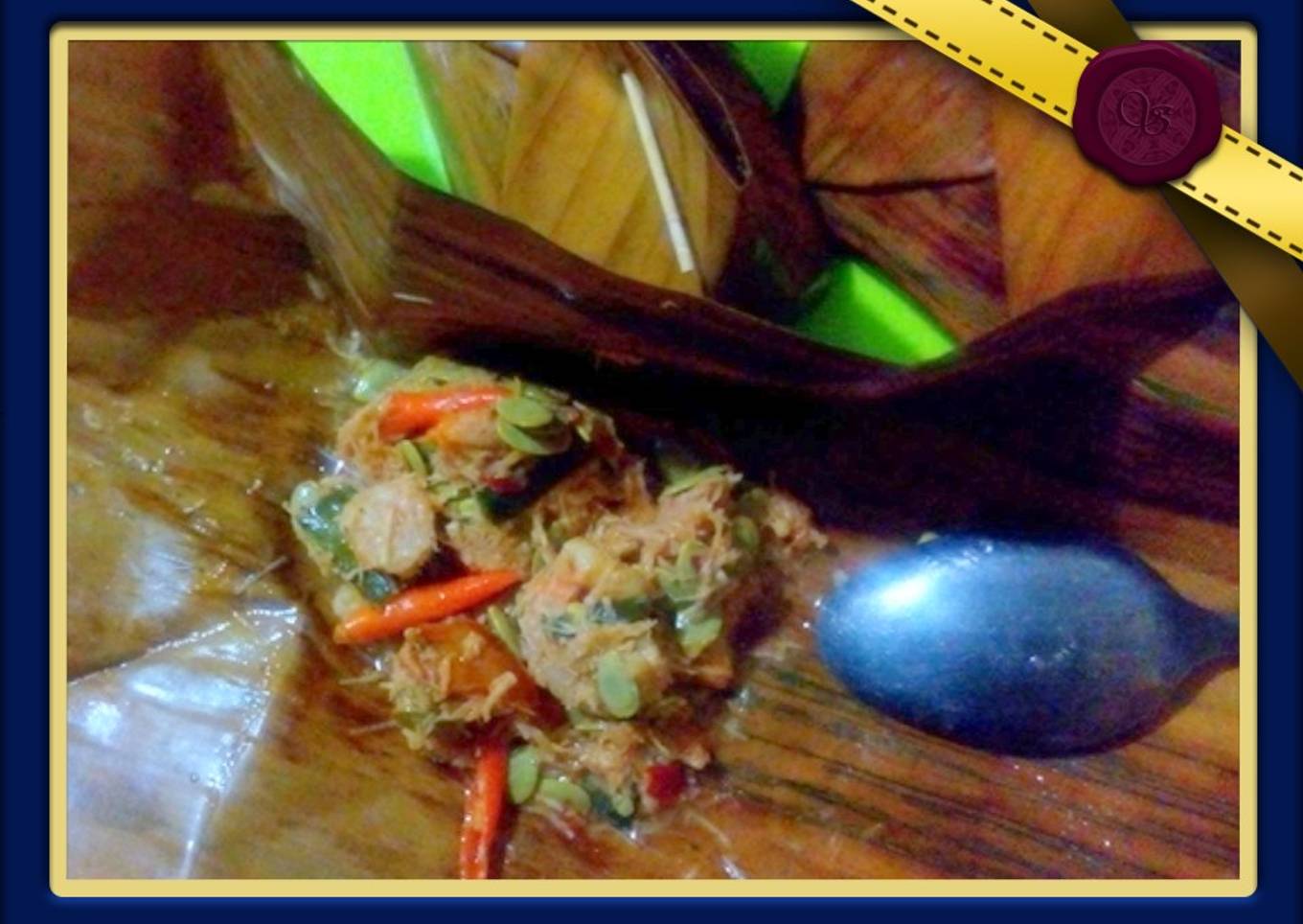 Botok istimewa lamtoro udang (khas tulungagung)