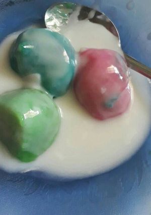 Foto resep Putri mandi rainbow