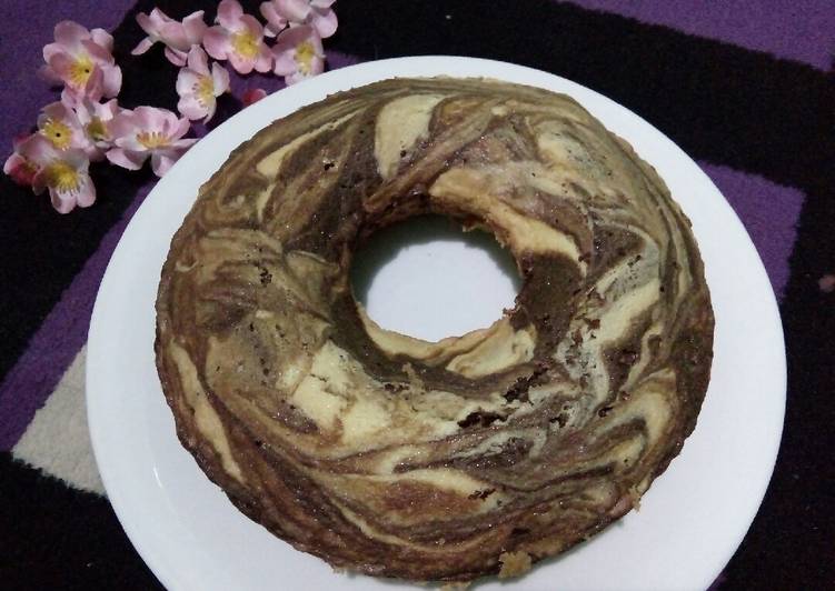 Marmer Cake/Bolu Jadul