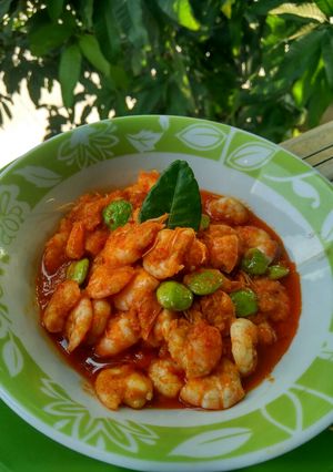 Foto resep Udang masak pete