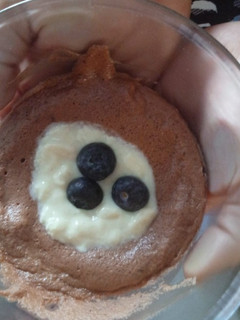 Una foto de Mousse de chocolate vegano