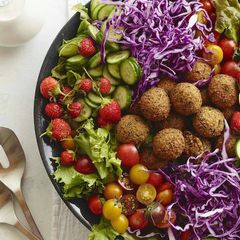 A picture of Falafel Salad.
