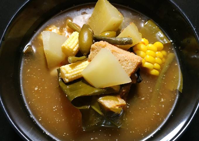 Sayur asem oncom