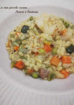 Foto di Minestrone cremoso con nasello