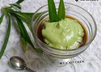 Masakan Unik Bubur Sum-Sum Pandan Mantul Banget