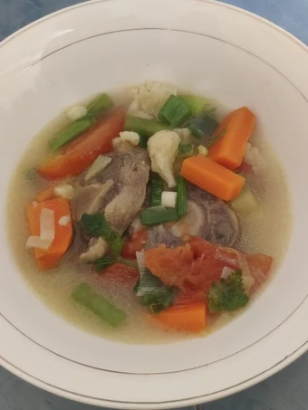 Langkah Gampang Membuat Resep Sop buntut sapi Anti Ribet, Mantap