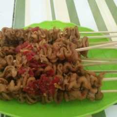 A picture of Sate Usus Angkringan.